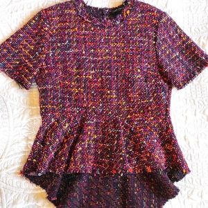 Zara Knit Style Dress Shirt